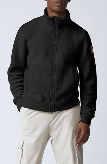 Canada Goose Lawson Wool Blend Fleece Jacket | Nordstrom