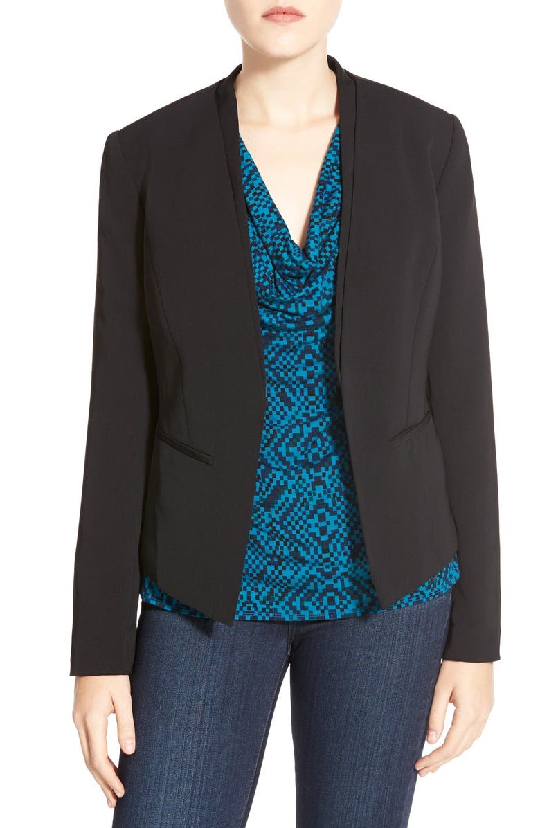 Halogen<sup>®</sup> Open Front Blazer, Main, color,