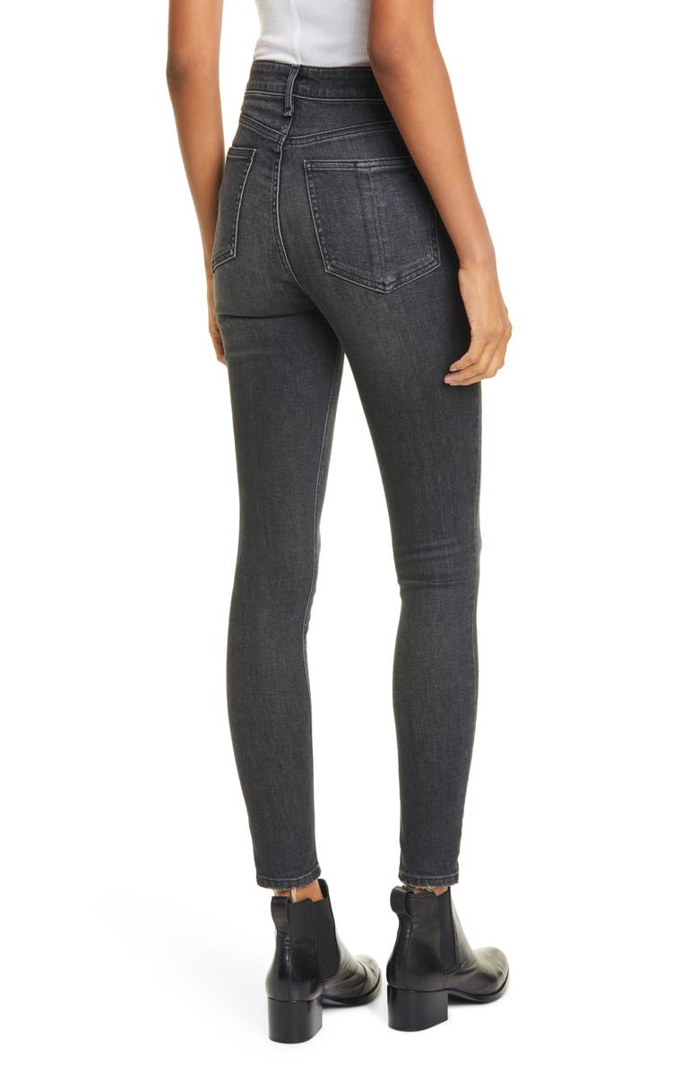 rag & bone Nina High Rise Ankle Skinny Jeans, Alternate, color,