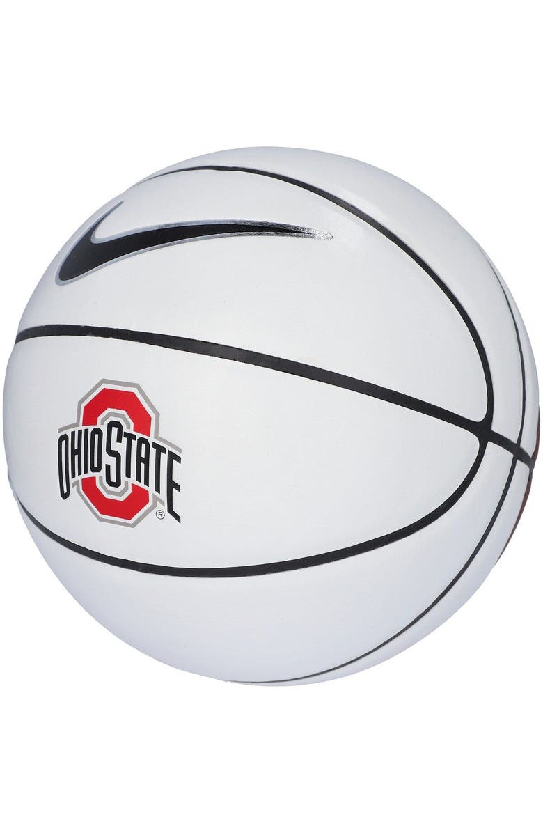 Nike Ohio State Buckeyes Autographic Basketball, Alternate, color, Brown