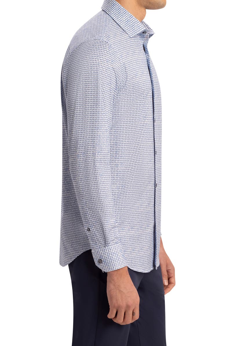 Bugatchi OoohCotton<sup>®</sup> Button-Up Shirt, Alternate, color, 