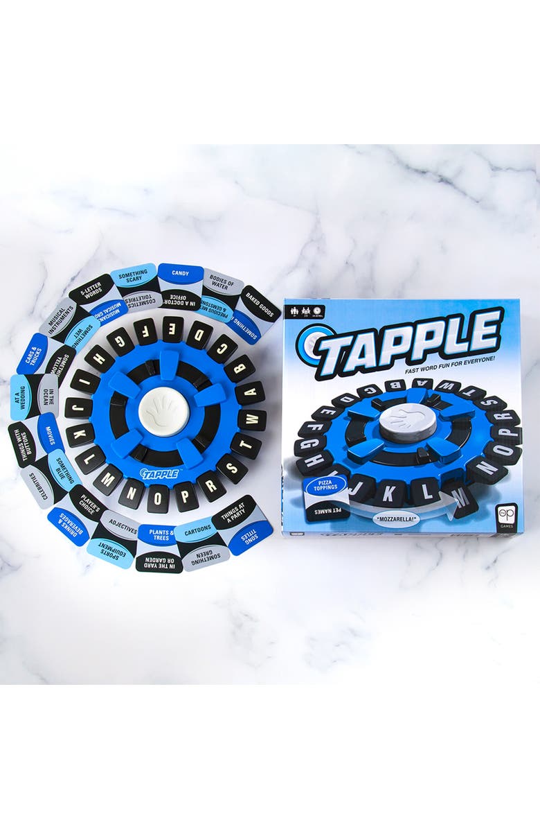 USAOPOLY Tapple Fastpaced Family Word Party Game, Alternate, color, Multicolored