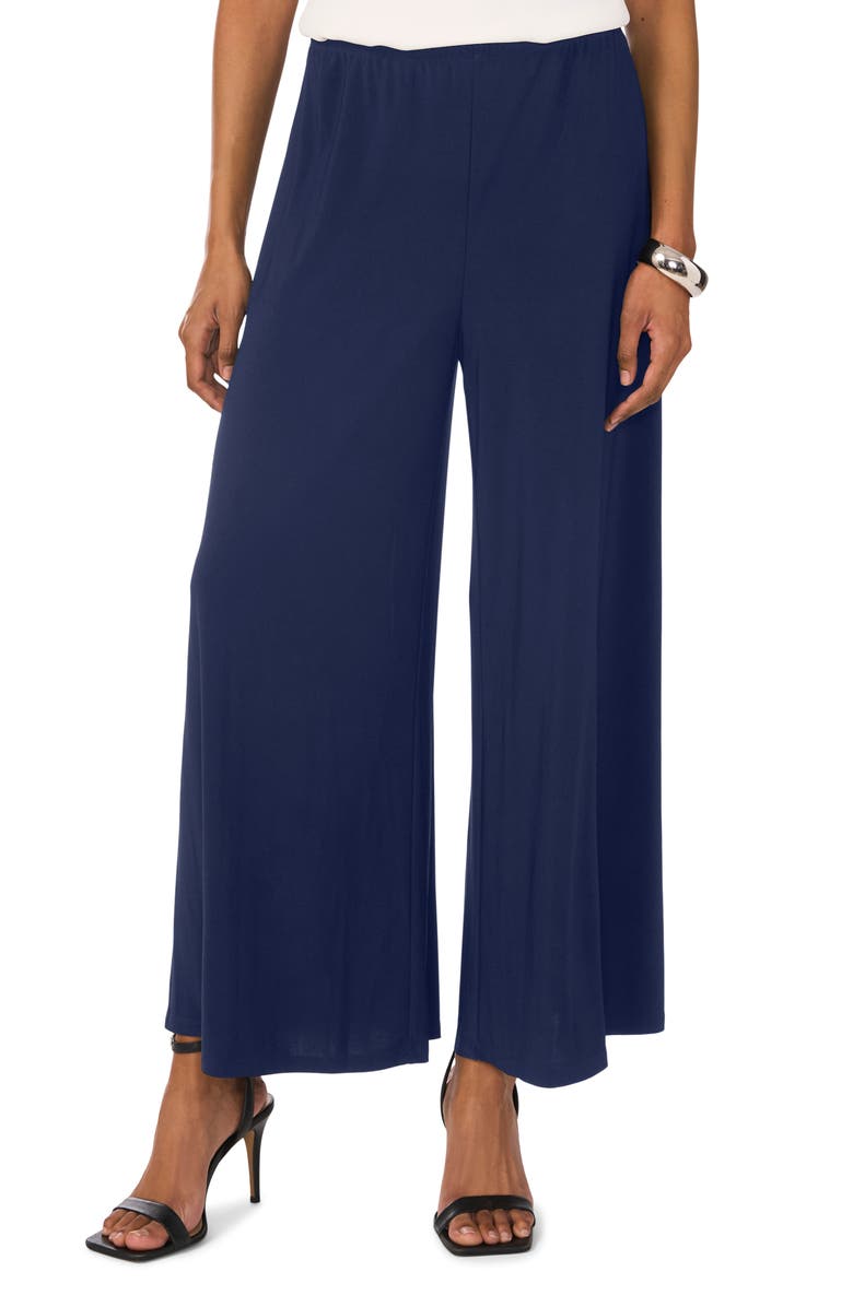 Vince Camuto Wide Leg Pants, Main, color, Classic Navy