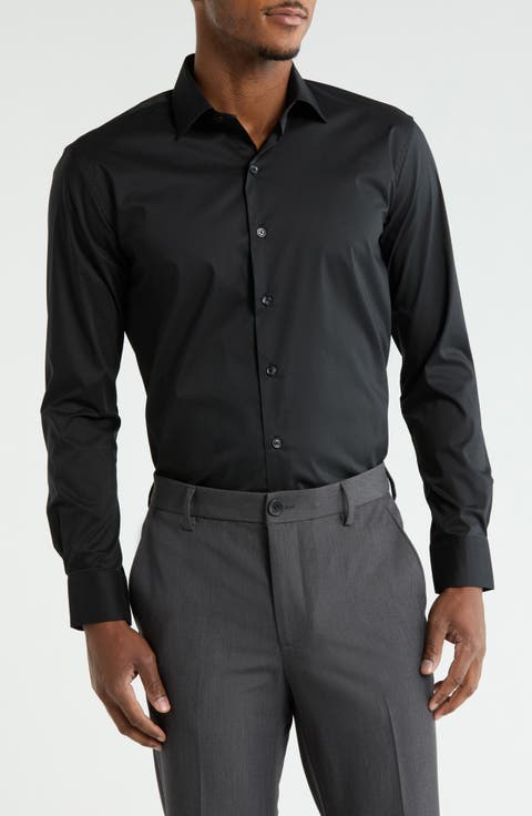Slim Fit Stretch Dress Shirt