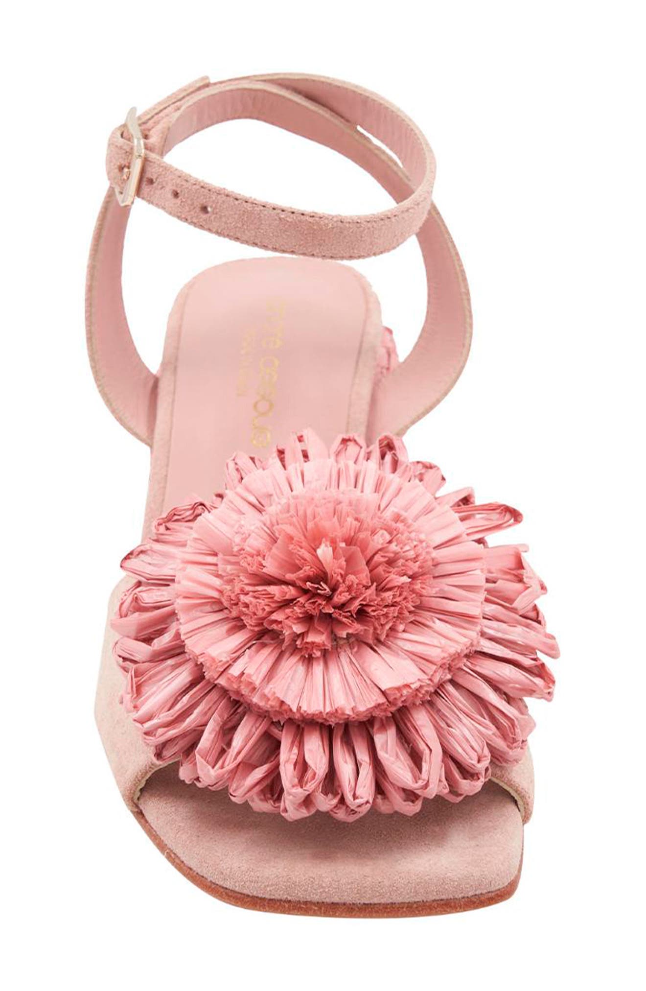 André Assous Reena Ankle Strap Sandal, Alternate, color, Blush