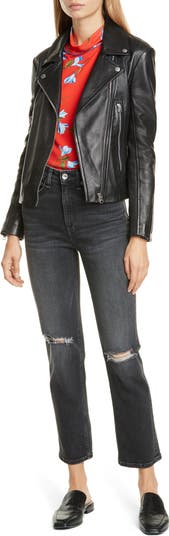 rag & bone Mack Lambskin Leather Jacket | Nordstrom