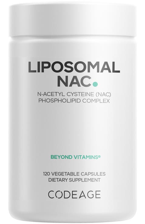 Liposomal NAC Supplement, Free-Form N-Acetyl L-Cysteine Amino Acid, 2-Month Supply