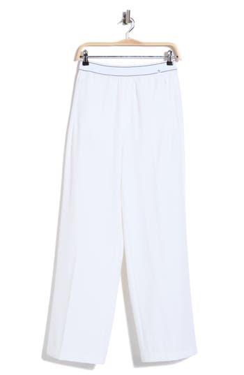 Original Penguin Golf Relaxed Performance Trousers In White