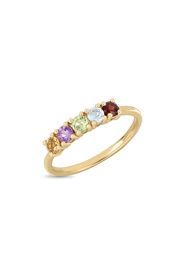 14K Yellow Gold Semiprecious Stone Ring, Main, color, 14KY