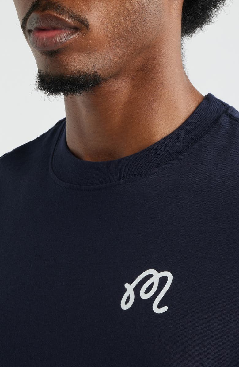 Malbon Golf Bermuda Championship Graphic T-Shirt, Alternate, color, Midnight