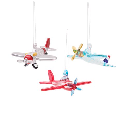 Vintage Plane Ornaments A/3
