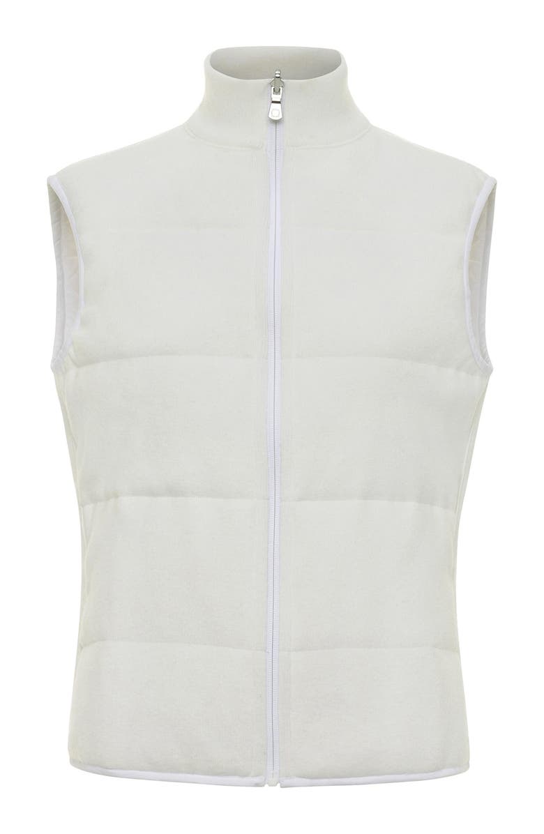 Anatomie Terry Reversible Puffer Vest, Alternate, color, 