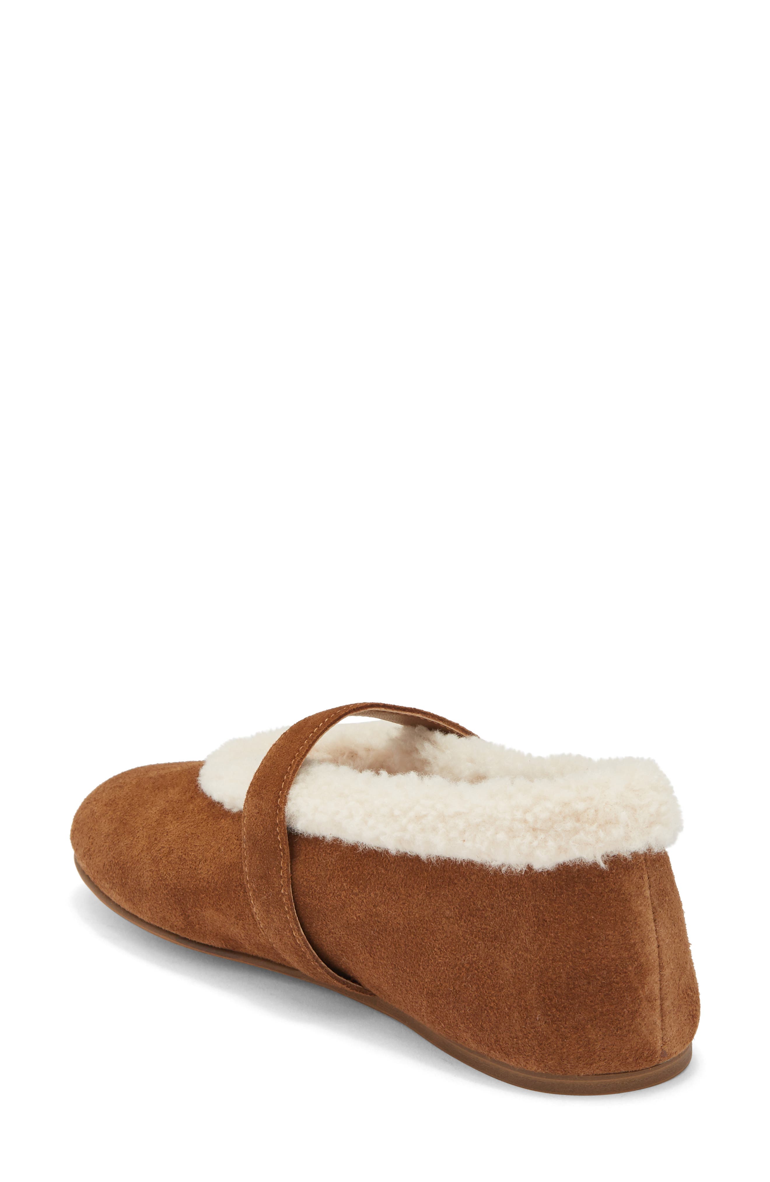 Lodge Faux Shearling Lined Mary Jane Flat - image 4