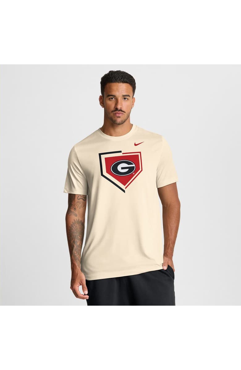 Nike Men's Nike Natural Georgia Bulldogs Primetime Baseball Icon Legend Dri-FIT T-Shirt, Main, color, Natural