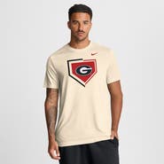 Nike Men's Nike Natural Georgia Bulldogs Primetime Baseball Icon Legend Dri-FIT T-Shirt