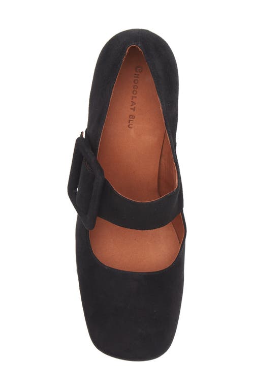 Chocolat Blu Halle Mary Jane Pump In Black