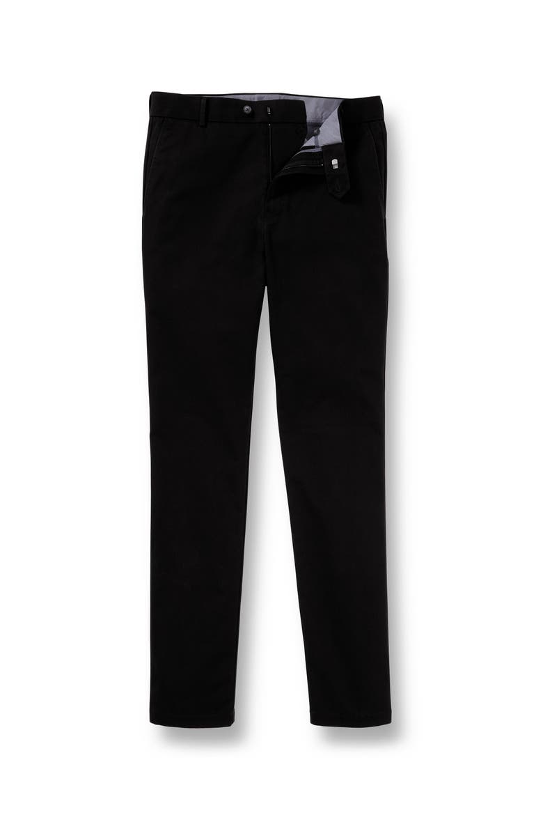 Slim Fit Ultimate Non-Iron Chino, Alternate, color, BLACK