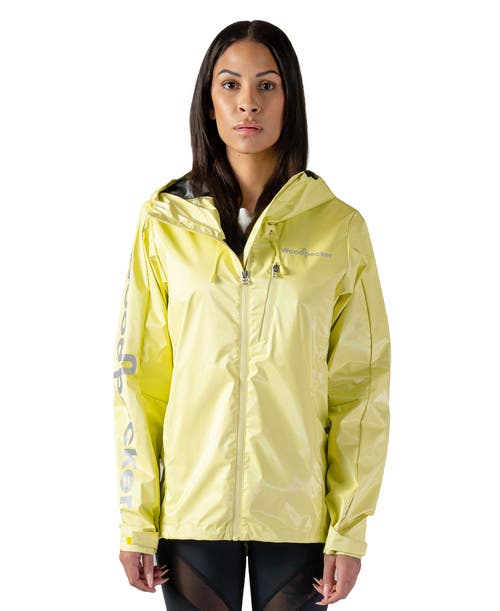 Woodpecker Wind Shell Jacket In Yellow