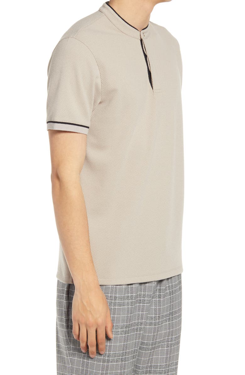 Open Edit Band Collar Polo, Alternate, color, 