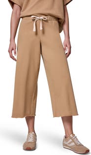 Donna Karan New York Cotton Terry Crop Drawstring Pants