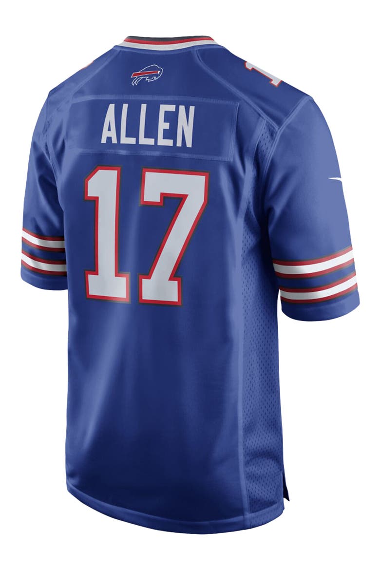 Men's Nike Josh Allen Royal Buffalo Bills Game Player Jersey, Alternate, color, ROYAL