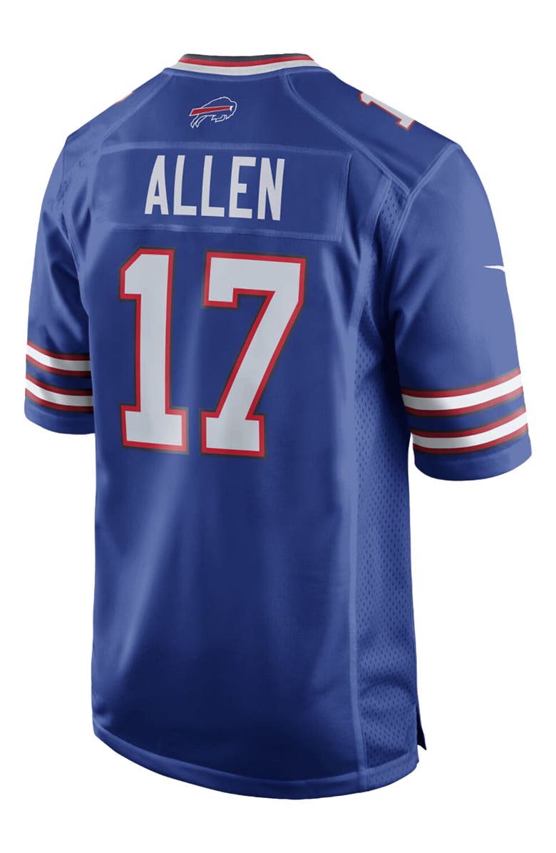 Nike Men's Nike Josh Allen Royal Buffalo Bills Game Player Jersey, Alternate, color, 