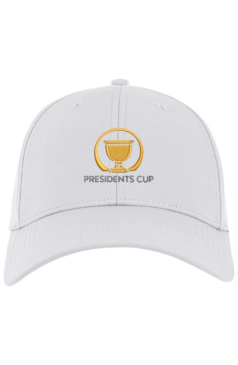 AHEAD Unisex Ahead  White 2024 Presidents Cup  Stratus Adjustable Hat, Alternate, color, 