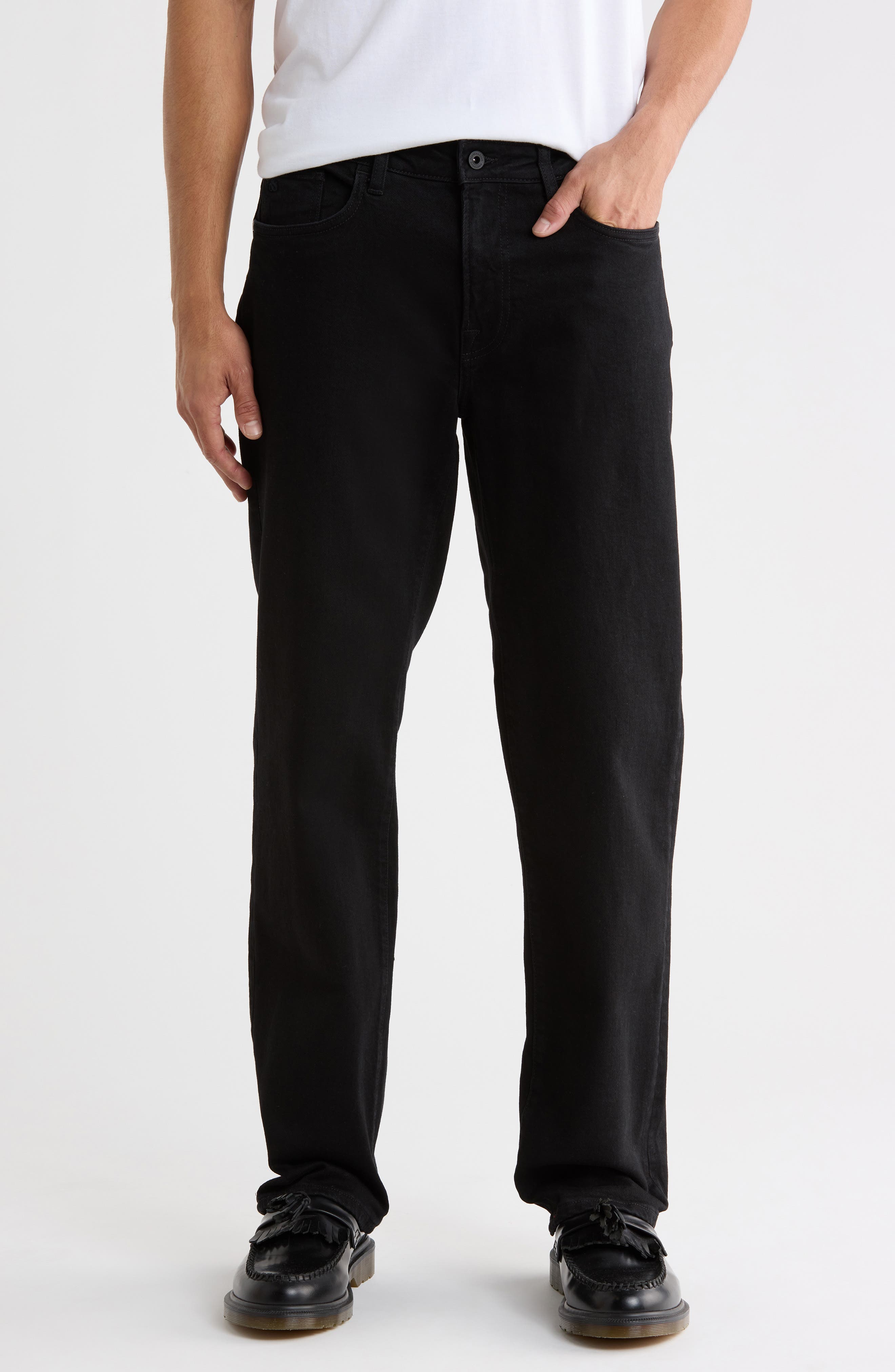 Canal Authentic Straight Fit Denim Jeans