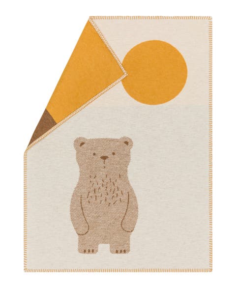 Lili Moon Bear Baby Blanket