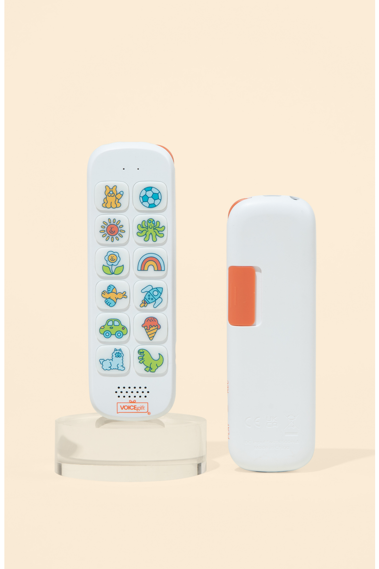 PLAY for Kids Voice Recorder for Books & Stories, Alternate, color, White