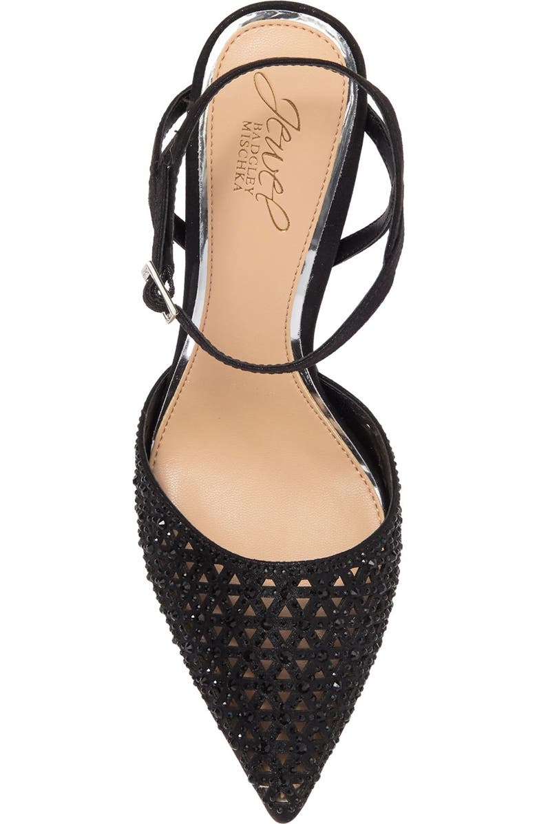 Jewel Badgley Mischka Fatima Ankle Strap Pump, Alternate, color,