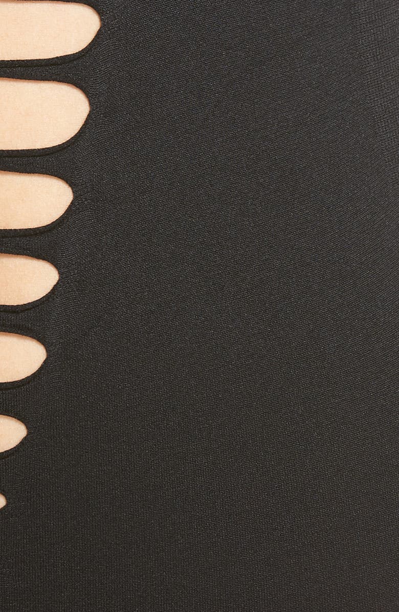 Hauty Strappy Thong Bodysuit, Alternate, color,