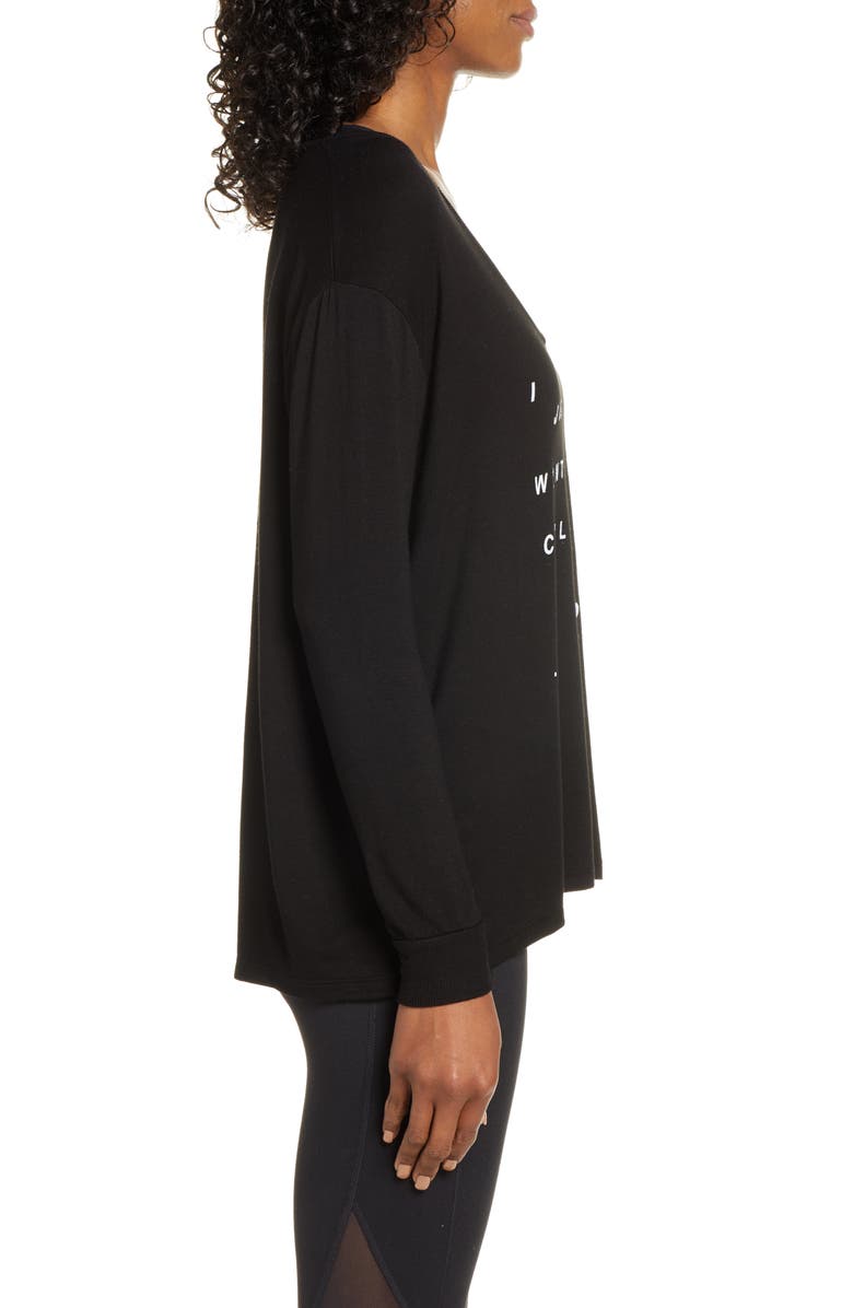 Good Hyouman Robin Chill with My Dog Graphic Shirt, Alternate, color,