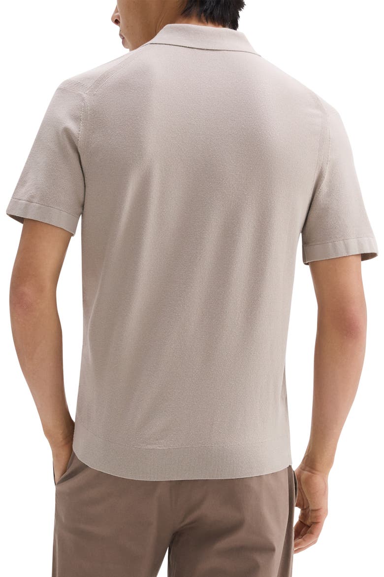 Goris Grid Light Performance Polo, Alternate, color, EARL GREY