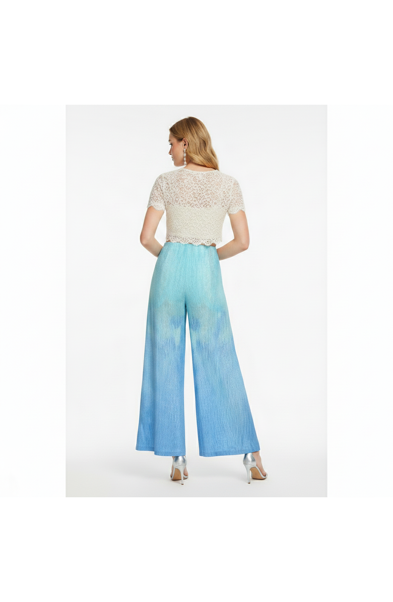 KAHINDO Ombre Wide Leg Pants, Alternate, color, Ombre Blue