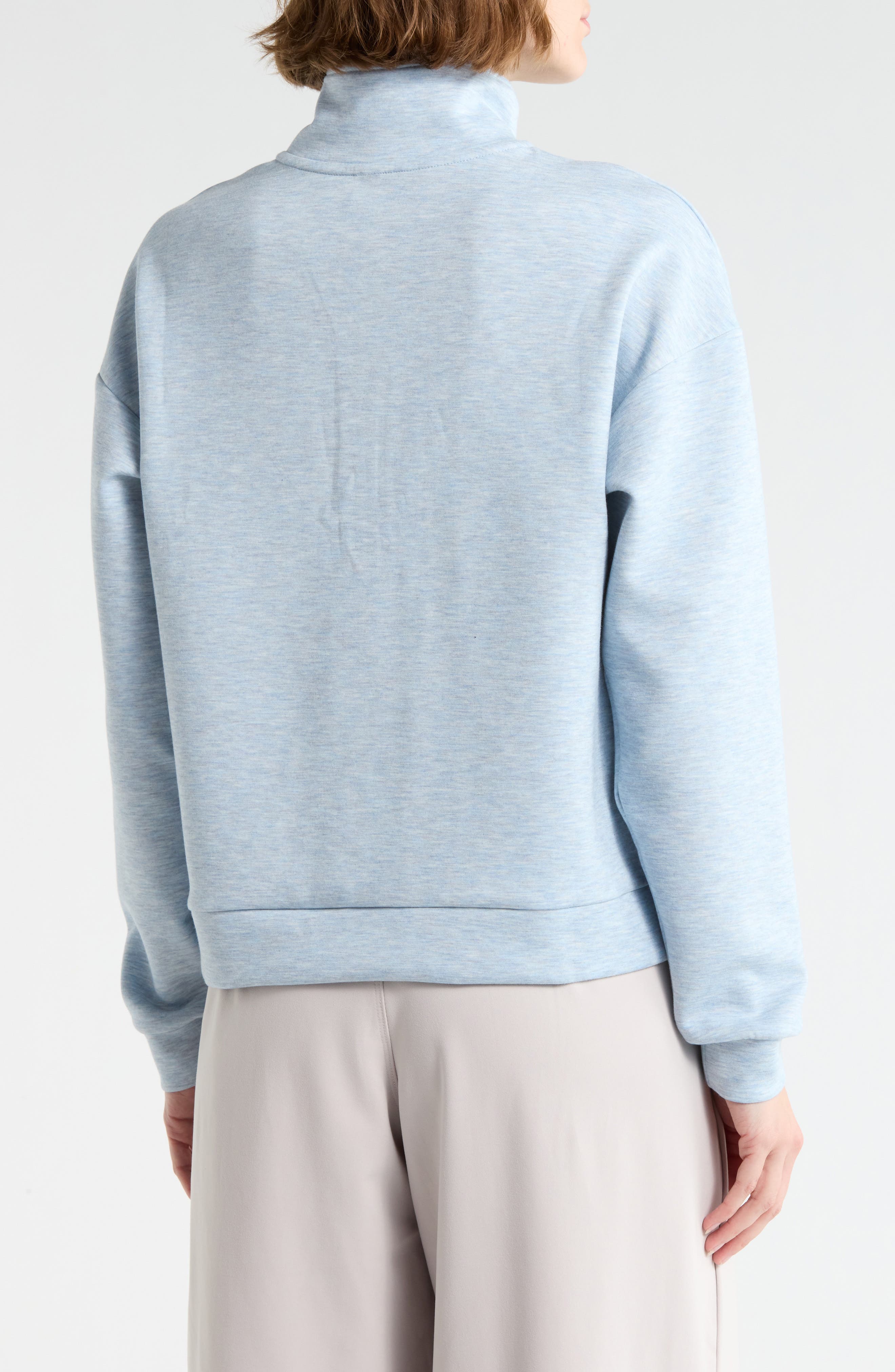 Skyline Scuba Knit Half Zip Sweatshirt - image 2
