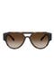 57mm Gradient Aviator Sunglasses