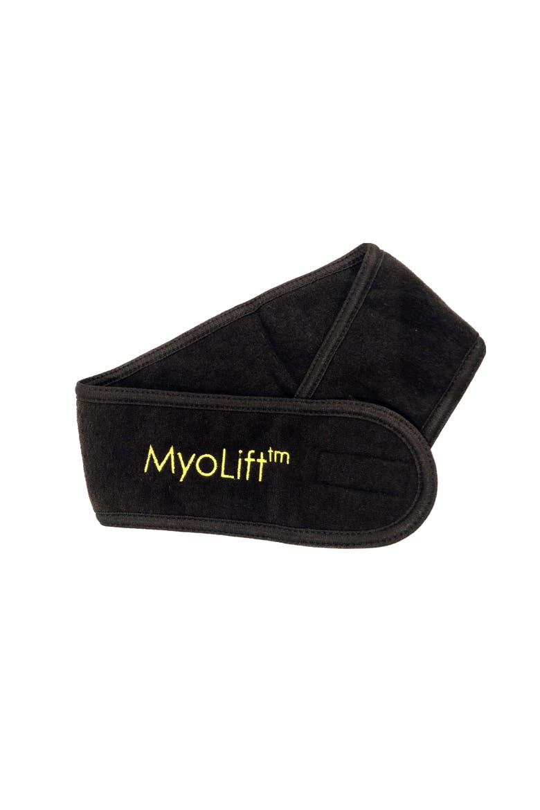 MyoLift Spa Facial Headband, Main, color, Black