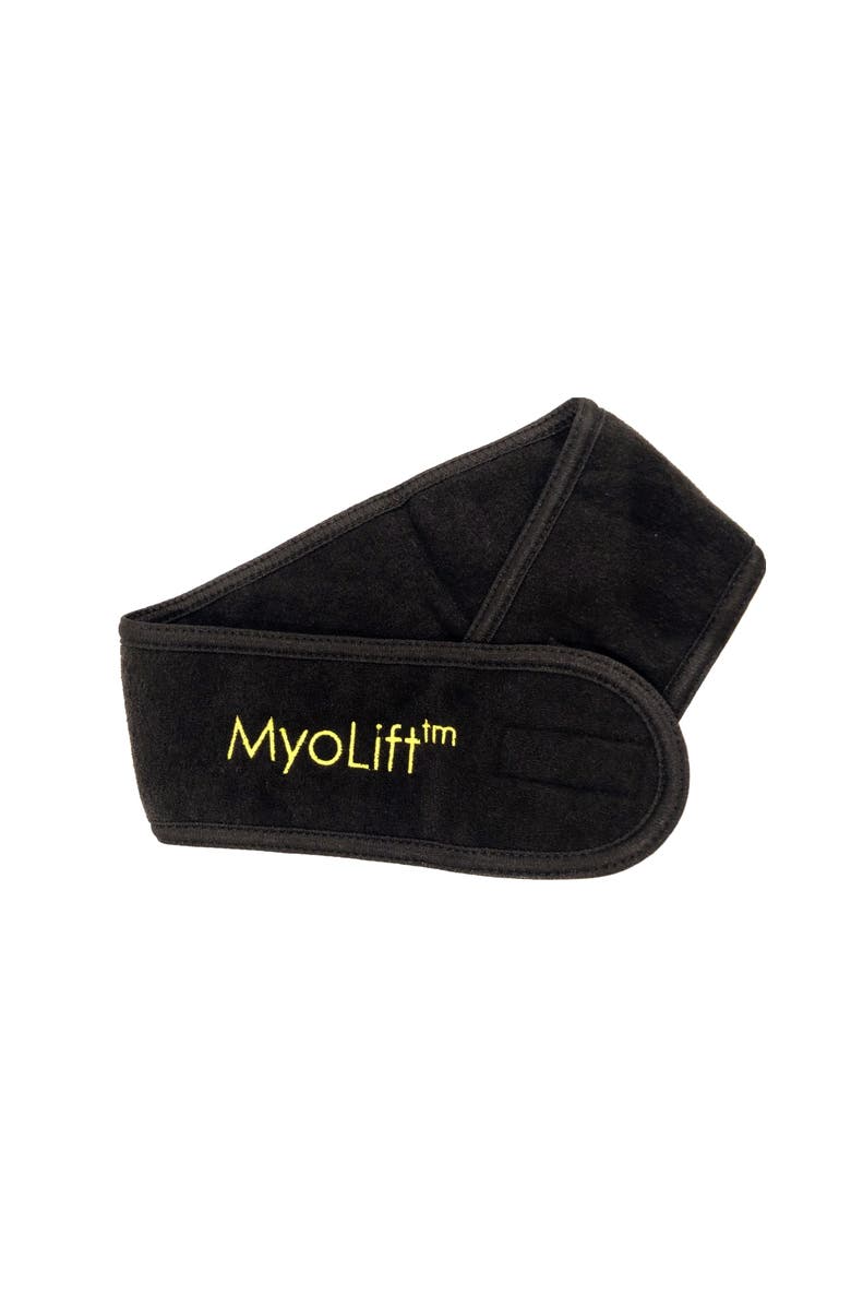 7e Wellness MyoLift Spa Facial Headband, Main, color, Black