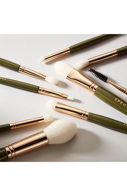 Spectrum X Katie Jane Hughes 25-piece Makeup Brush Set In Green