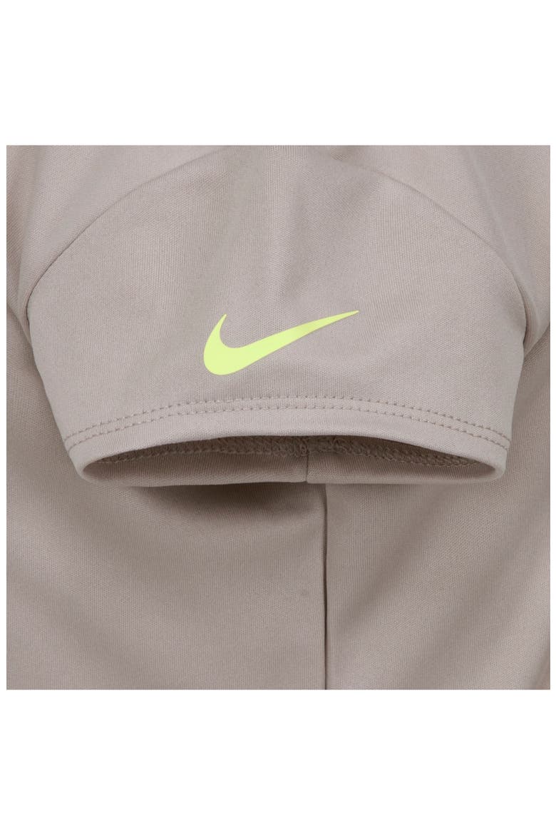 Kids' Essentials Tempo Graphic T-Shirt & Shorts Set, Alternate, color, NIKE LIGHT LEMON TWIST