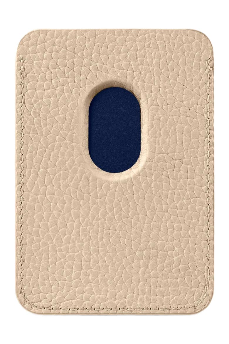 Leather MagSafe Wallet, Alternate, color, Saharan Nude
