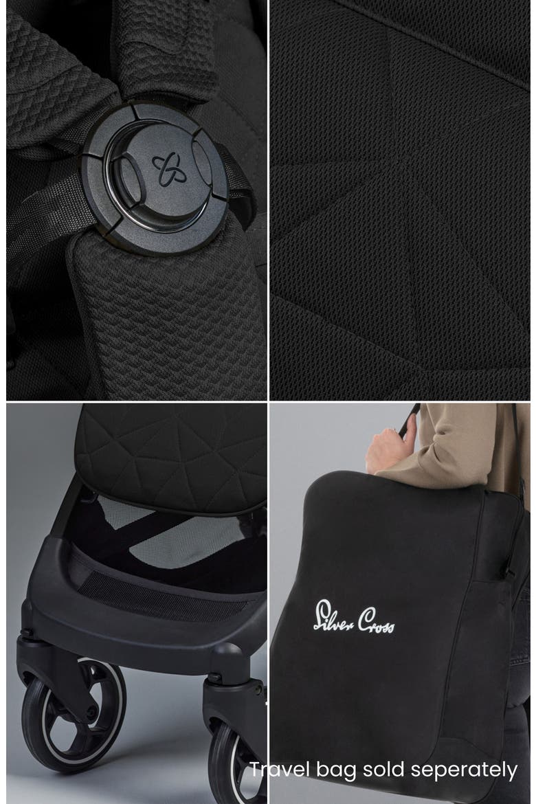 Clic Compact Stroller, Alternate, color, BLACK
