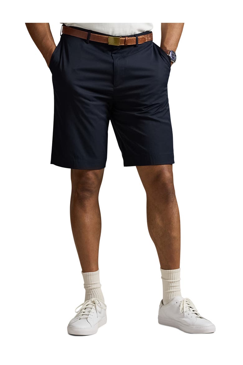 Big & Tall Performance Fit Tech Shorts, Main, color, NAVY