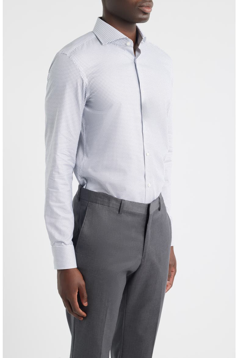 H-Hank Slim Fit Dress Shirt, Alternate, color, DARK BLUE