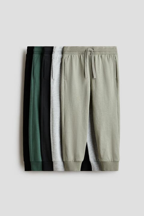 5-pack Cotton Jersey Joggers