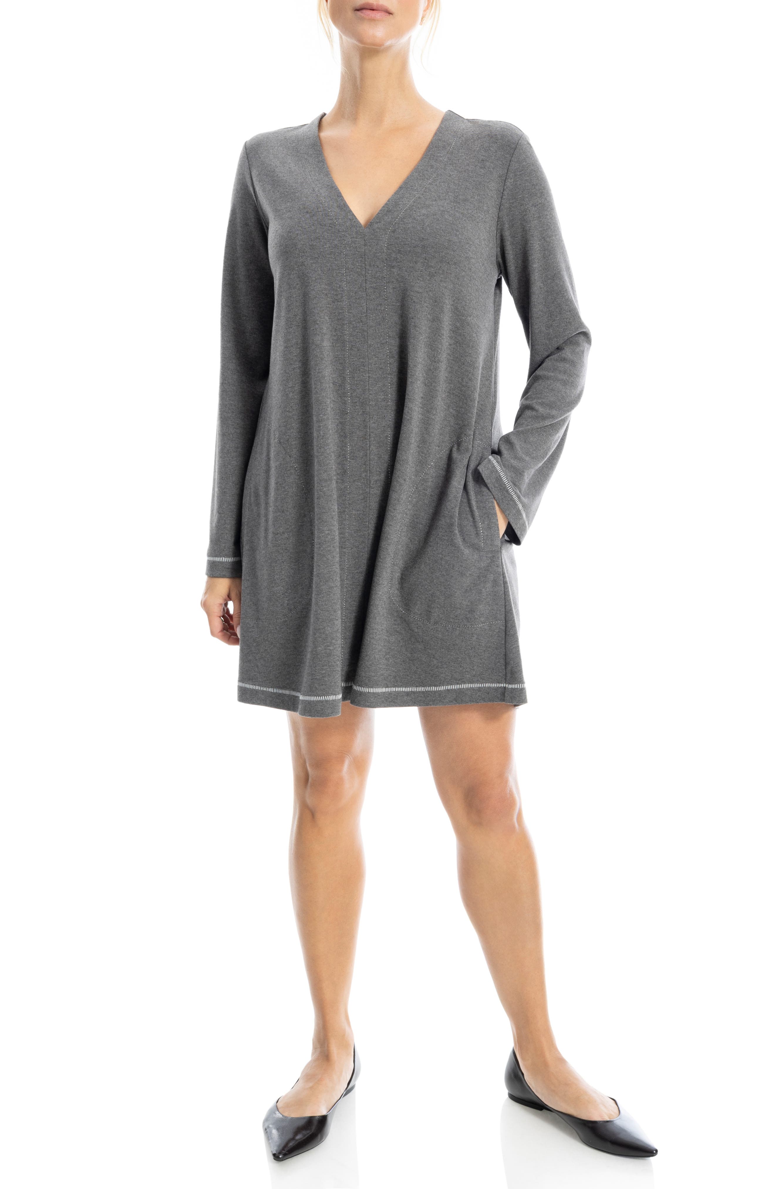 Long Sleeve Swing Dress - image 3