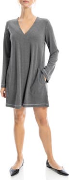 MAX STUDIO Long Sleeve Swing Dress