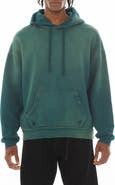Cult of Individuality Core Distressed French Terry Pullover Hoodie