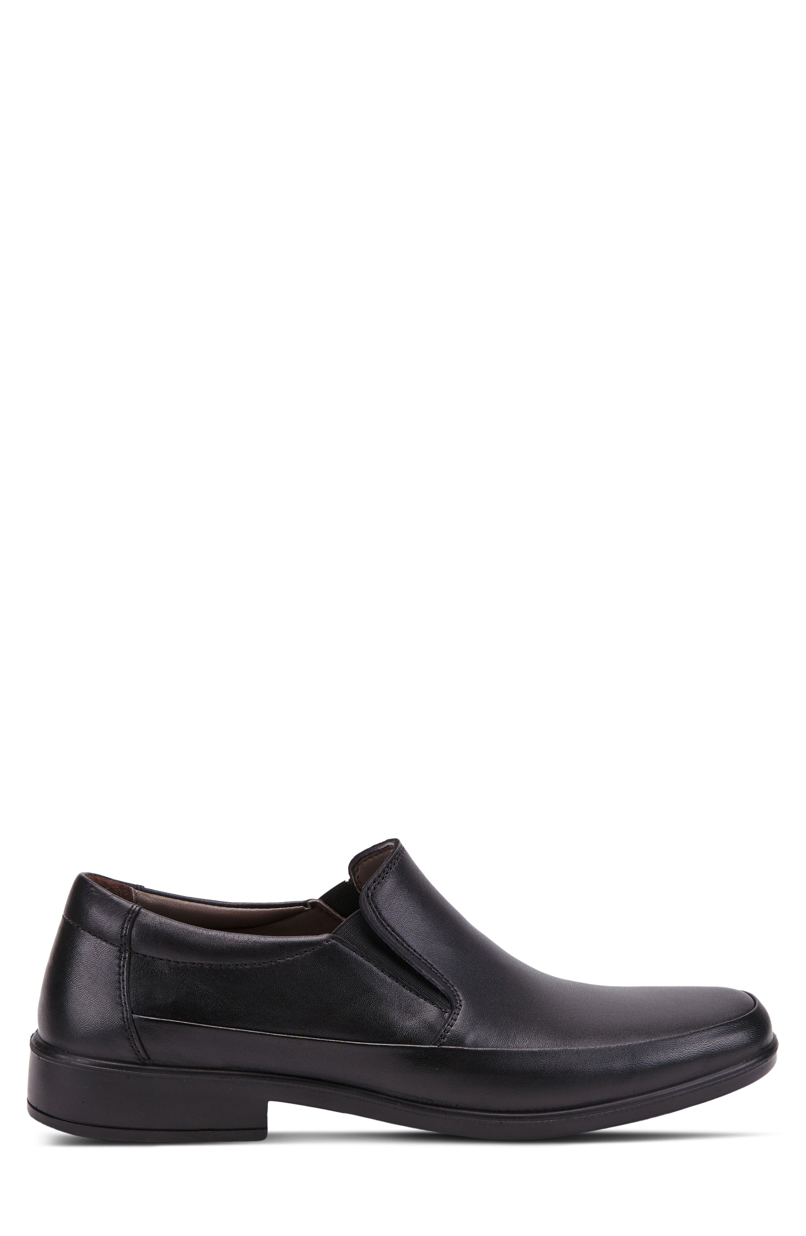 Spring Step Felix Leather Loafer, Alternate, color, Black